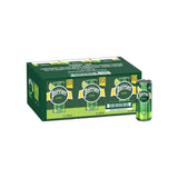 Perrier Lime Sparkling Water Pack à 330ml Cans (Pack of 24) à Refreshing Natural Beverage
