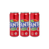 Fanta Strawberry Can Ã 330ml Cans (Pack of 3)