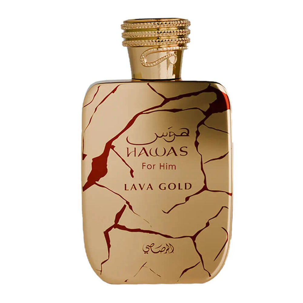 Rasasi Hawas Lava Gold EDP for Men (Latest Launch)