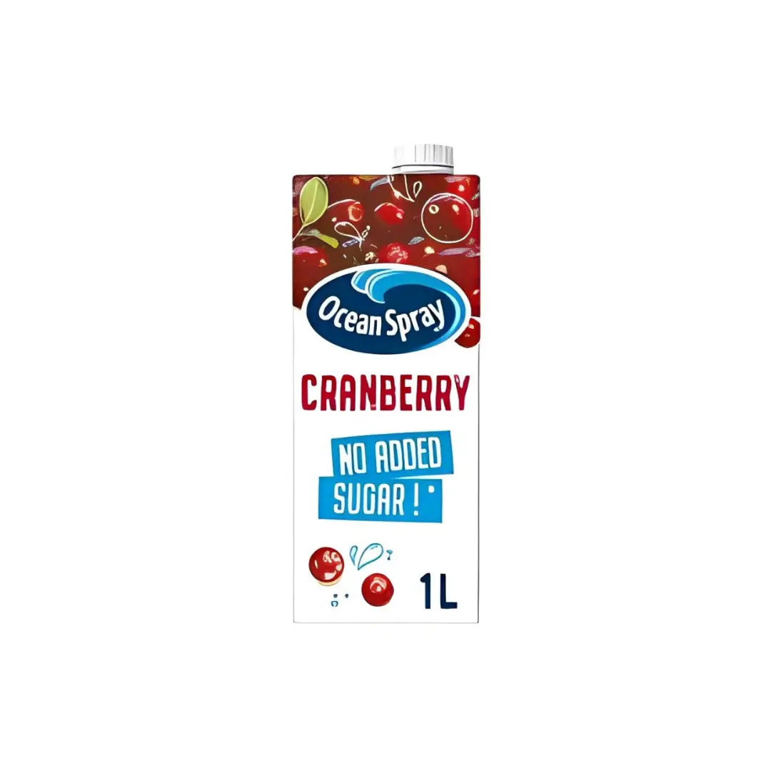 Ocean Spray Sugar-Free Cranberry Juice 1L (No Added Sugar) Ã Healthy, Refreshing, and Natural