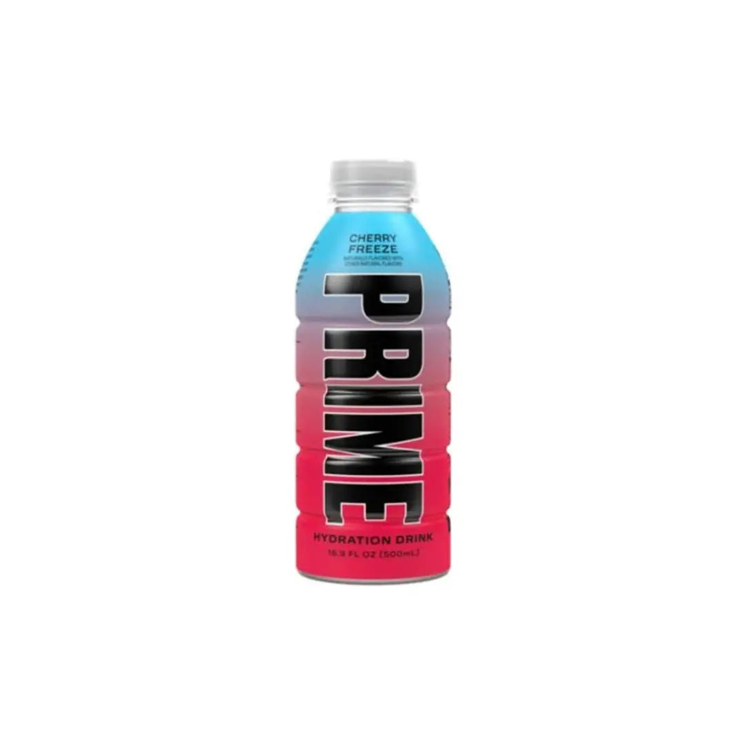 Prime Drink Cherry Freeze 500ml Ã Refreshing Electrolyte Hydration Drink